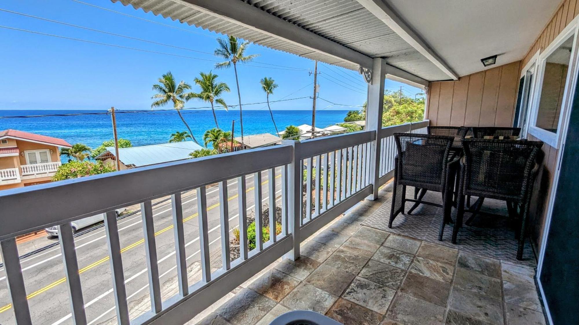 Seaspray Oceanview Apartment Kailua-Kona Exterior photo